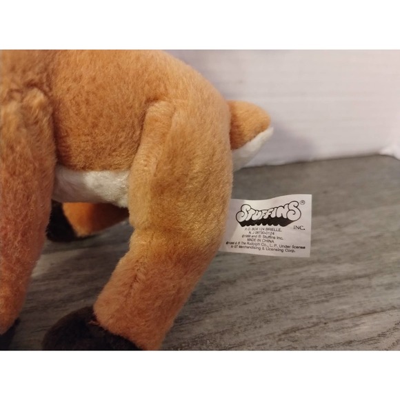 1999 CVS Stuffins Comet Coach Reindeer Rudolph Island Misfit Toy 8" Plush - Picture 5 of 11